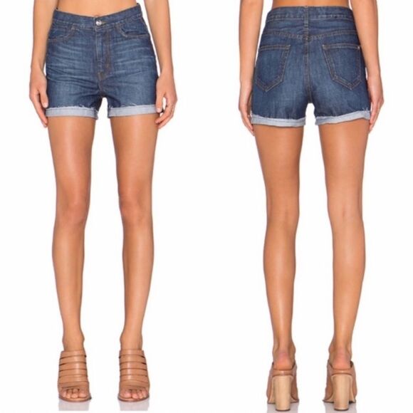 Koral skyscraper roll jean short mid rise - Picture 2 of 12